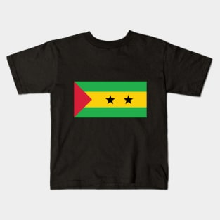 Flag of São Tomé and Príncipe Kids T-Shirt